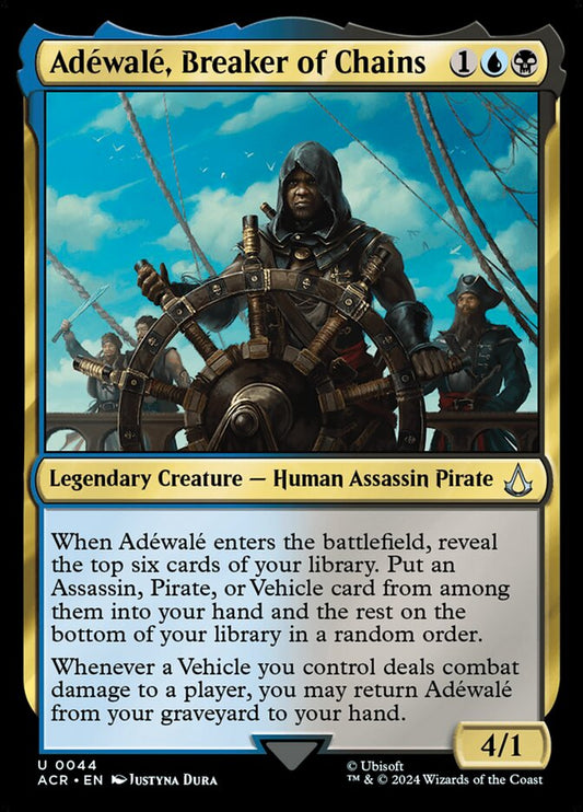 MTG Card Title: Adéwalé, Breaker of Chains ACR/44
