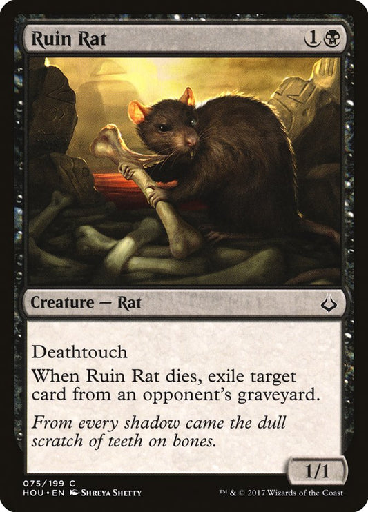 MTG Card Title: Ruin Rat HOU/75