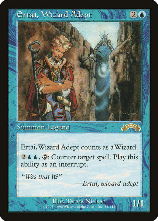MTG Card Title: Ertai, Wizard Adept EXO/33