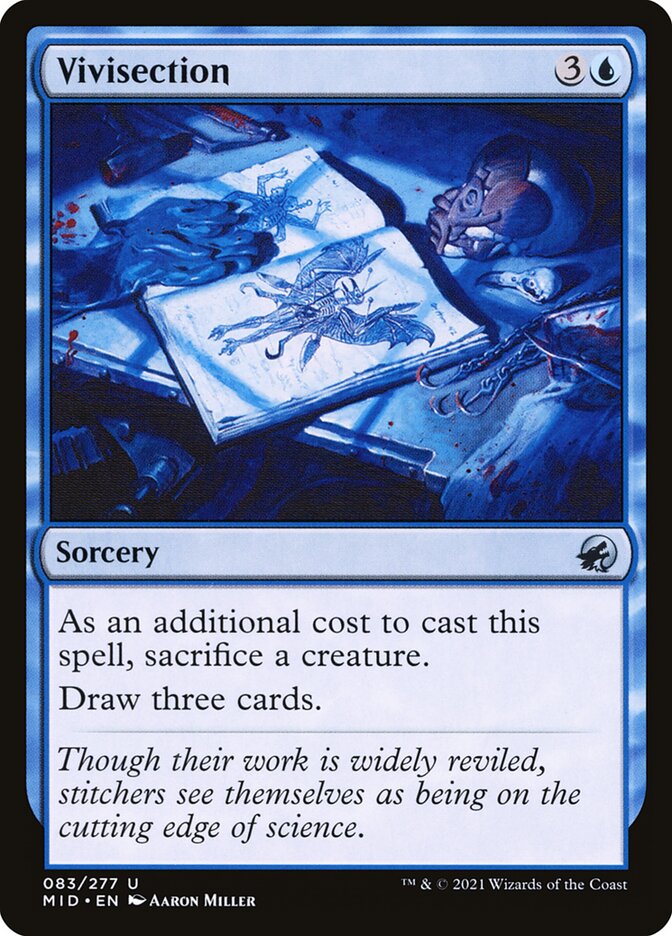MTG Card Title: Vivisection MID/83