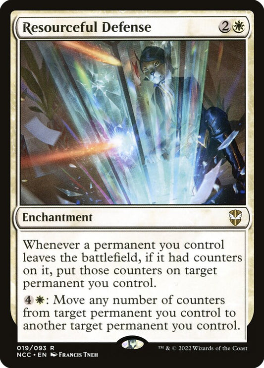MTG Card Title: Resourceful Defense NCC/19