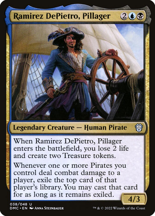 MTG Card Title: Ramirez DePietro, Pillager DMC/38