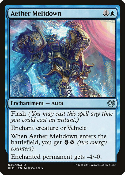 MTG Card Title: Aether Meltdown KLD/36