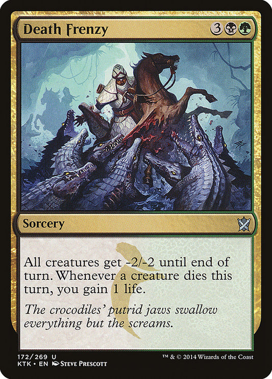 MTG Card Title: Death Frenzy KTK/172