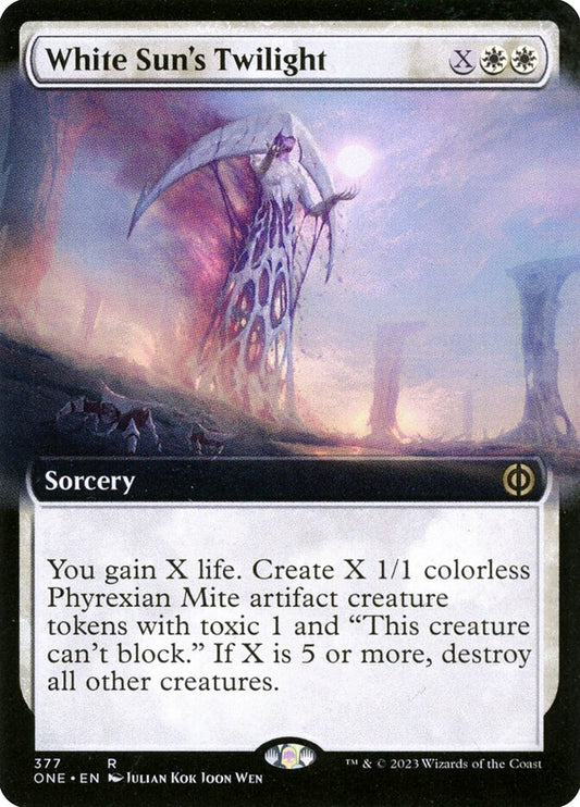 MTG Card Title: White Sun's Twilight ONE/377