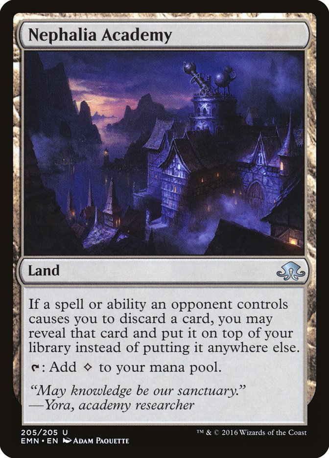 MTG Card Title: Nephalia Academy EMN/205
