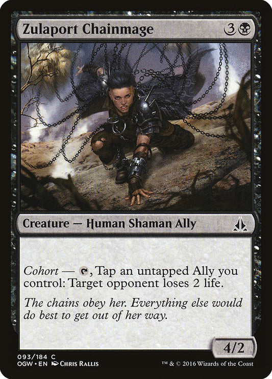 MTG Card Title: Zulaport Chainmage OGW/93