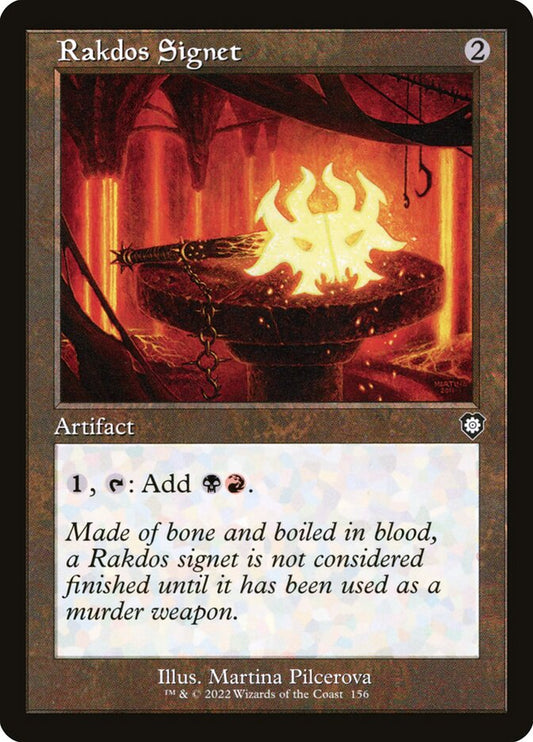 MTG Card Title: Rakdos Signet BRC/156
