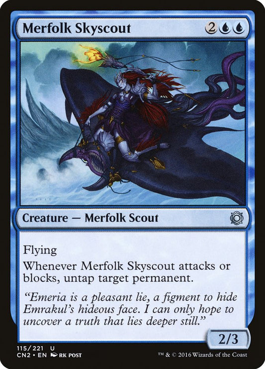 MTG Card Title: Merfolk Skyscout CN2/115