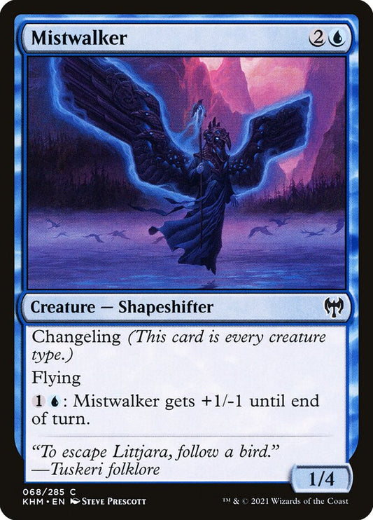 MTG Card Title: Mistwalker KHM/68
