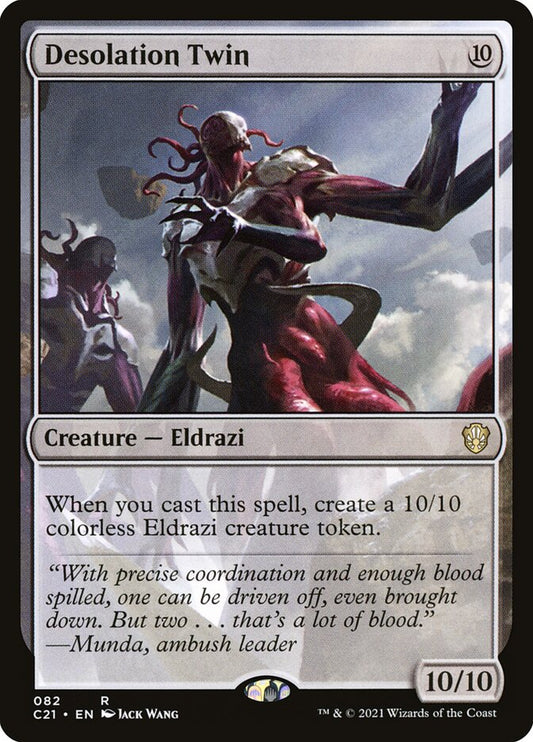 MTG Card Title: Desolation Twin C21/82