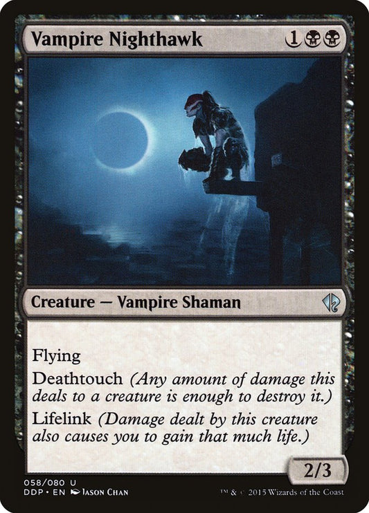 MTG Card Title: Vampire Nighthawk DDP/58