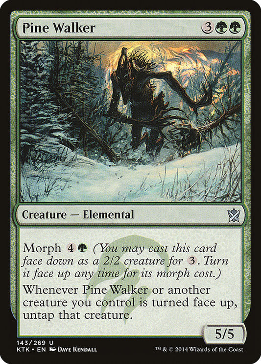 MTG Card Title: Pine Walker KTK/143