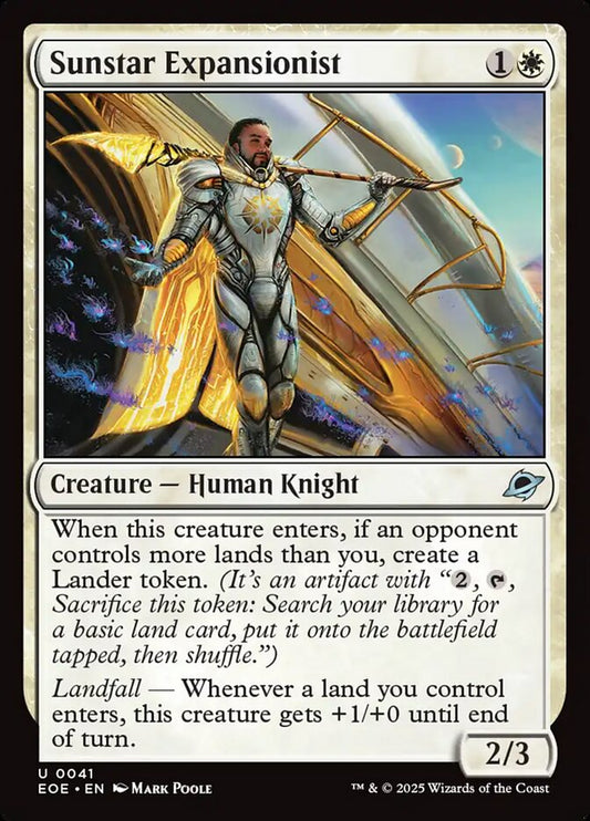 MTG Card Title: Sunstar Expansionist EOE/41