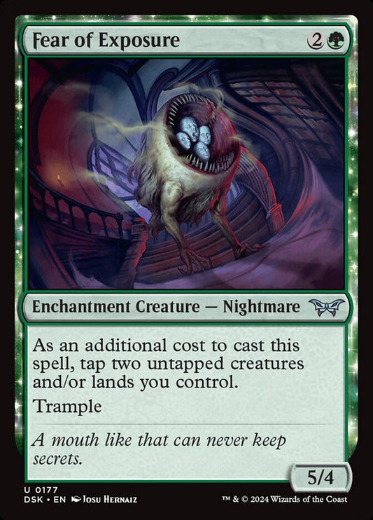 MTG Card Title: Fear of Exposure DSK/177