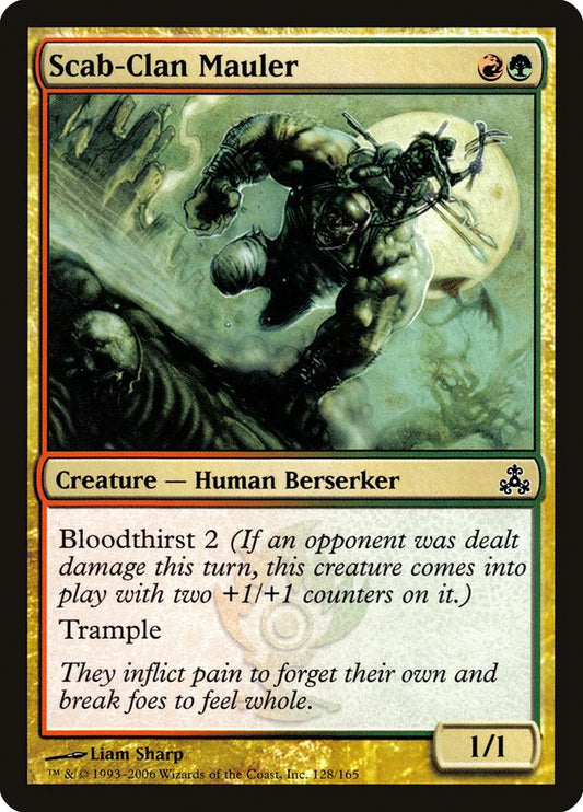 MTG Card Title: Scab-Clan Mauler GPT/128