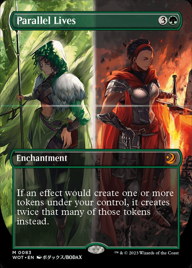 MTG Card Title: Parallel Lives WOT/83