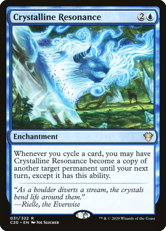 MTG Card Title: Crystalline Resonance C20/31