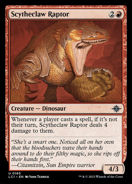 MTG Card Title: Scytheclaw Raptor LCI/165
