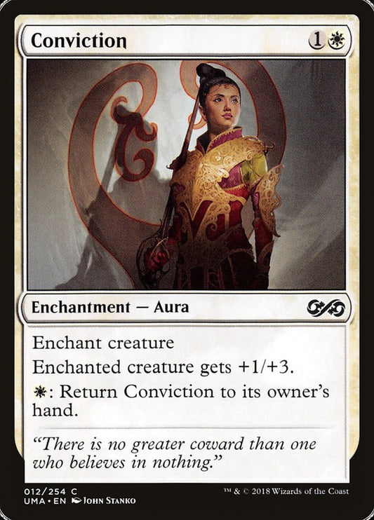 MTG Card Title: Conviction UMA/12