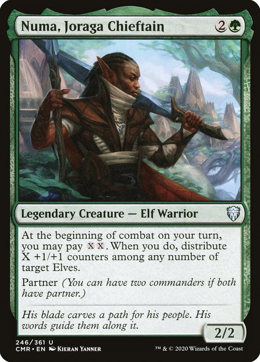 MTG Card Title: Numa, Joraga Chieftain CMR/246