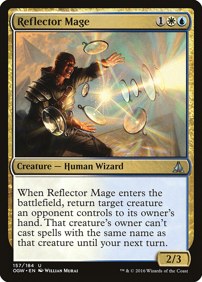 MTG Card Title: Reflector Mage OGW/157