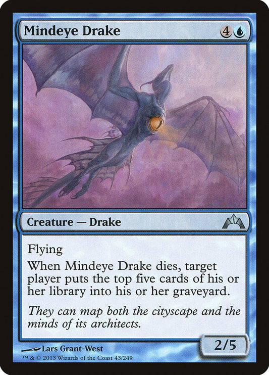 MTG Card Title: Mindeye Drake GTC/43