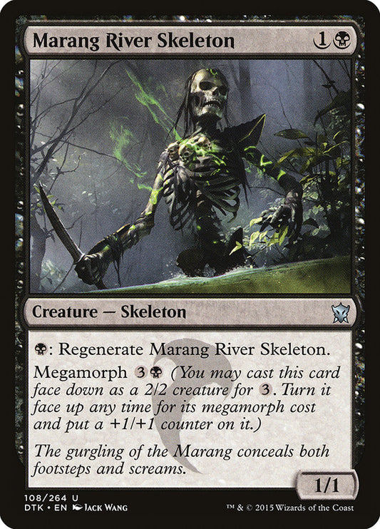 MTG Card Title: Marang River Skeleton DTK/108
