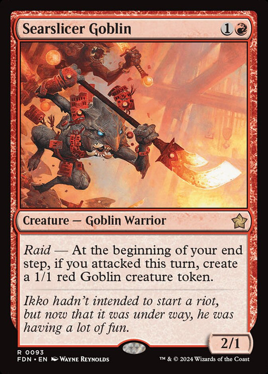 MTG Card Title: Searslicer Goblin FDN/93