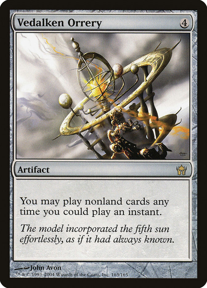 MTG Card Title: Vedalken Orrery 5DN/163