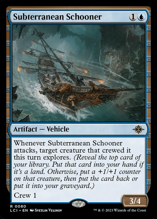 MTG Card Title: Subterranean Schooner LCI/80