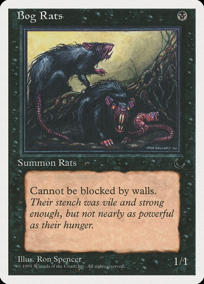 MTG Card Title: Bog Rats CHR/30