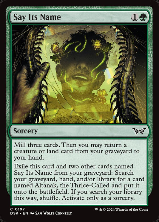 MTG Card Title: Say Its Name DSK/197