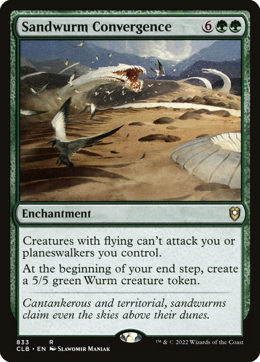 MTG Card Title: Sandwurm Convergence CLB/833