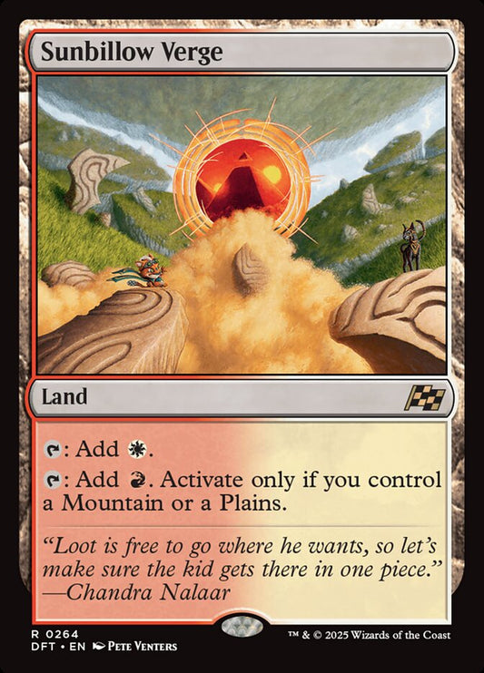 MTG Card Title: Sunbillow Verge DFT/264