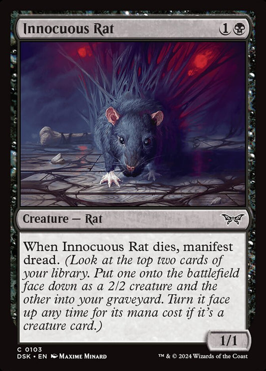 MTG Card Title: Innocuous Rat DSK/103