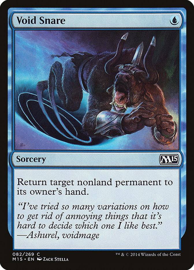 MTG Card Title: Void Snare M15/82