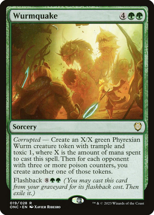 MTG Card Title: Wurmquake ONC/19