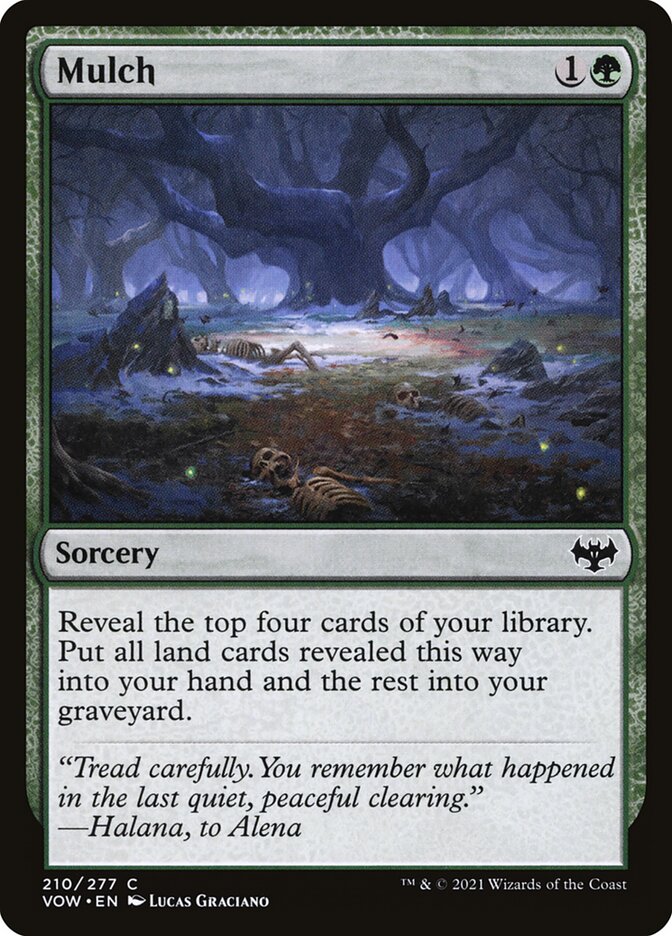 MTG Card Title: Mulch VOW/210