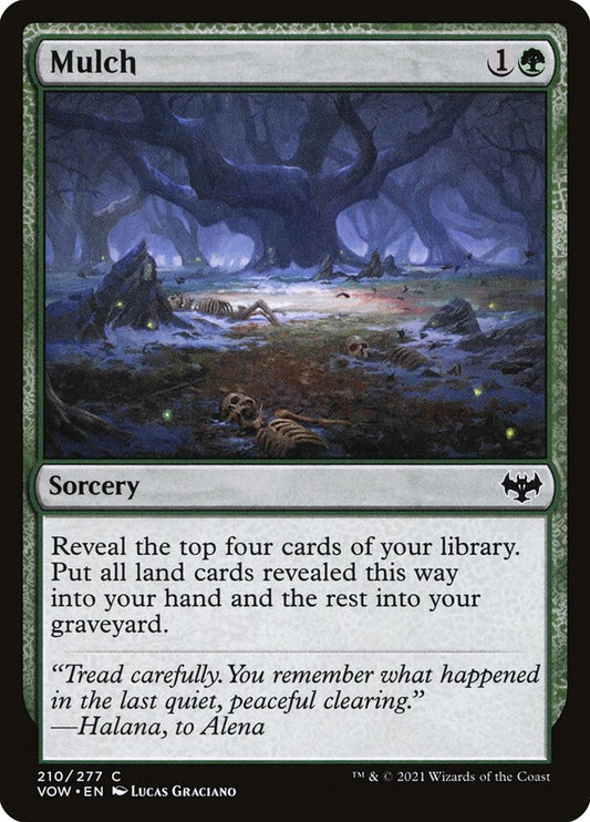 MTG Card Title: Mulch VOW/210