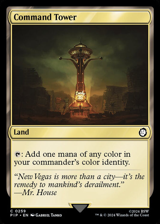MTG Card Title: Command Tower PIP/259