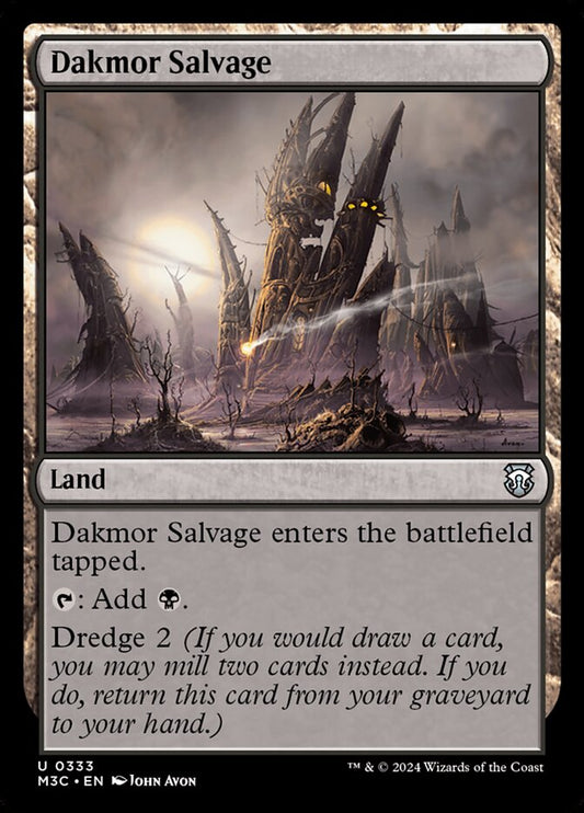 MTG Card Title: Dakmor Salvage M3C/333