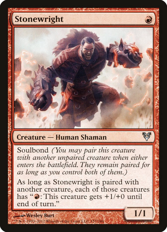 MTG Card Title: Stonewright AVR/157