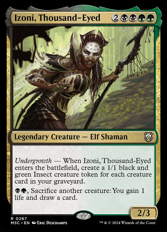 MTG Card Title: Izoni, Thousand-Eyed M3C/267