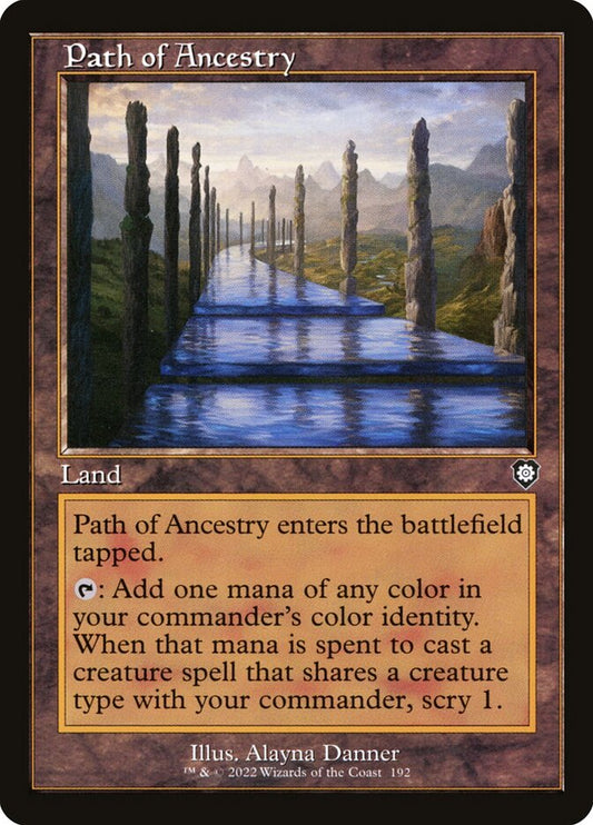 MTG Card Title: Path of Ancestry BRC/192