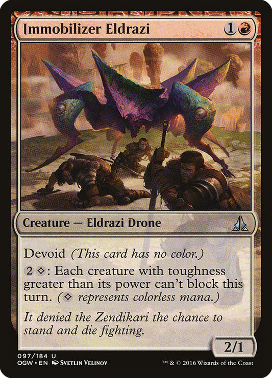 MTG Card Title: Immobilizer Eldrazi OGW/97