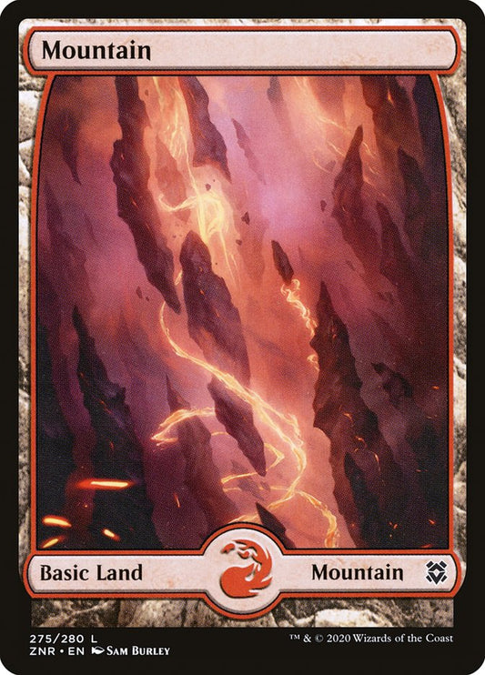 MTG Card Title: Mountain ZNR/275