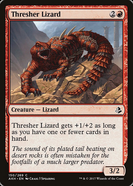 MTG Card Title: Thresher Lizard AKH/150