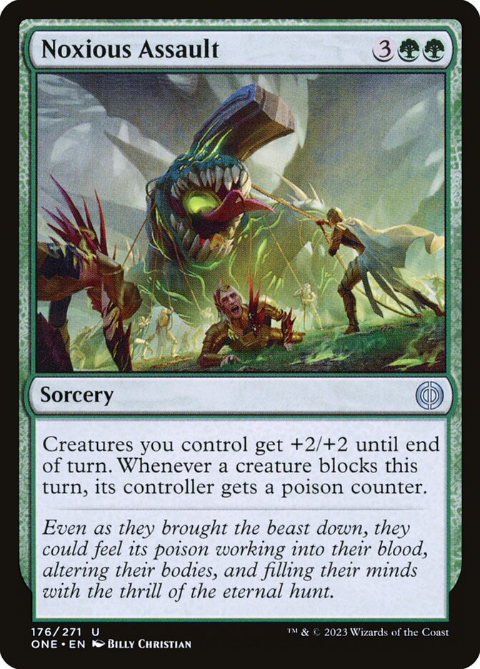 MTG Card Title: Noxious Assault ONE/176