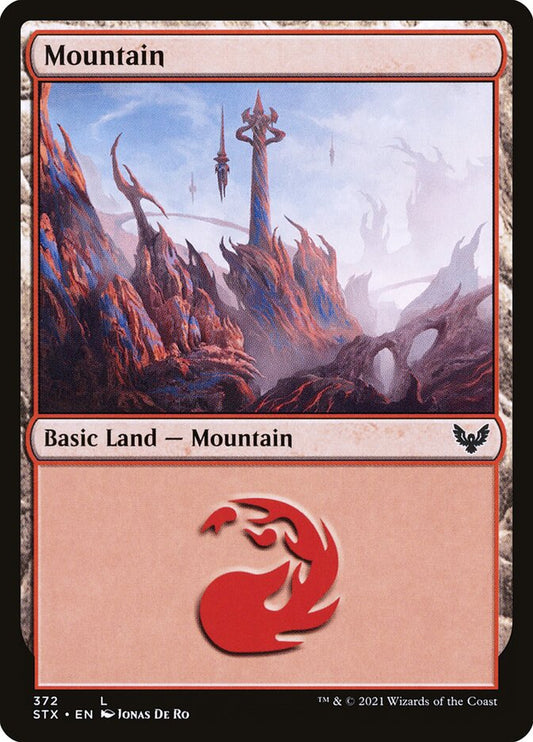 MTG Card Title: Mountain STX/372